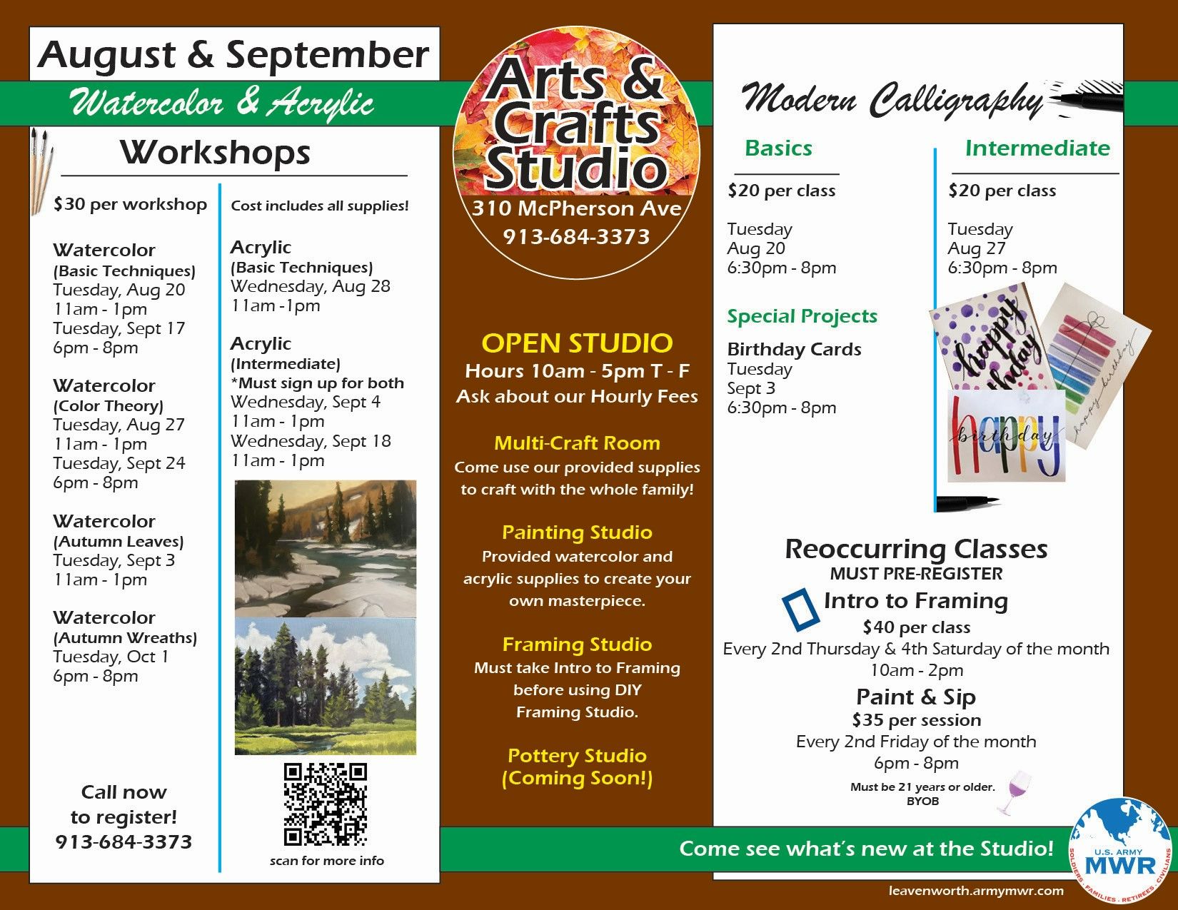 Arts & Crafts Flyer 1- AUG SEPT 2024 .jpg